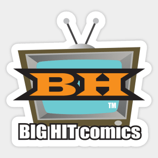 Big Hit Comics Logo Sticker